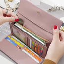 Carteira em Couro Genuíno Carmeny