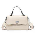 Bolsa Feminina Compacta de Couro Genuíno Femory