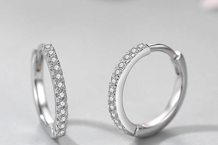 Trio de Argolas Cravejadas Elegance™