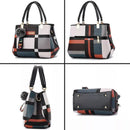 Bolsa de Ombro Feminina Vittoria Plaid