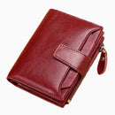 Carteira de Couro Legítimo Feminina Antifurto Lilith