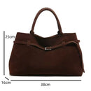 Bolsa Tote em Camurça Auriane