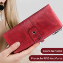 Carteira Feminina com Proteção Antifurto RFID Arvène