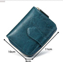 Carteira Feminina em Couro Compacta Floratta