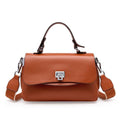 Bolsa Feminina Compacta de Couro Genuíno Femory